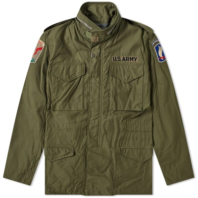The Real Mccoys The Real Mccoy's M-65 Junction City Field Jacket In Green