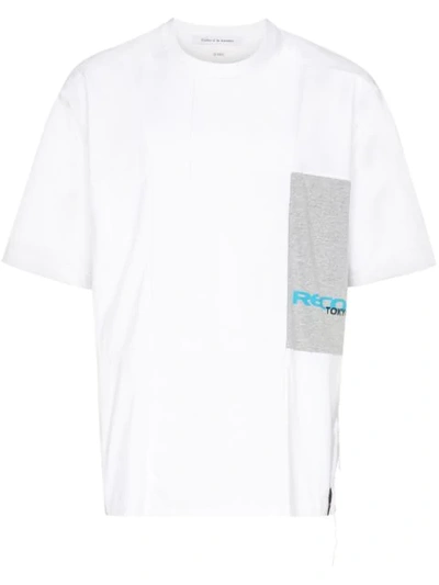 Children Of The Discordance Patchwork Panelled T-shirt In White