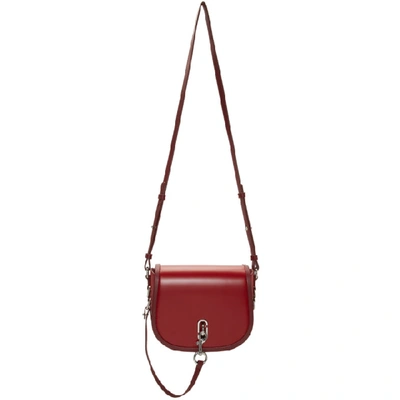 Marc Jacobs Red The Saddle Bag In 938 Cranber