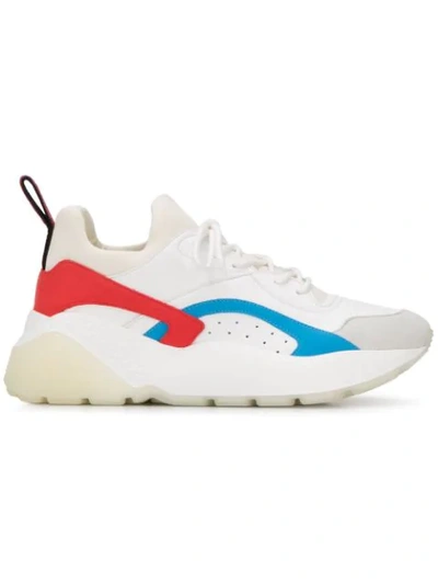 Stella Mccartney Colour Blocked Runner Sneakers In White