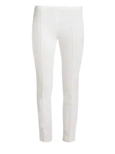 The Row Laviez Skinny Pants In White