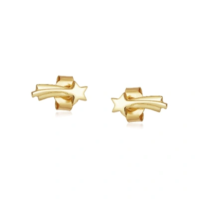 Missoma Shooting Star Stud Earrings In Gold ModeSens
