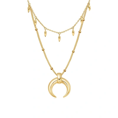 Missoma Classics Necklace Set 18ct Gold Plated Vermeil
