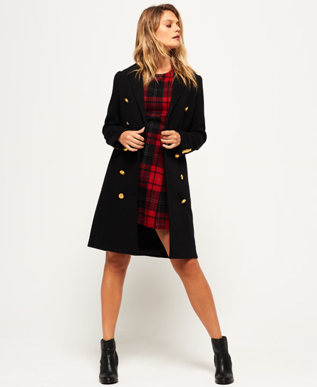 military wool coat womens
