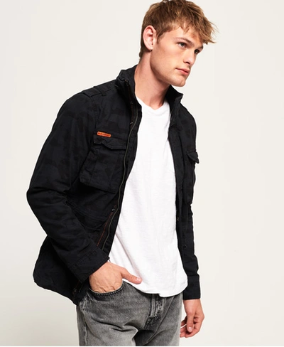 Superdry Classic Rookie Military Jacket In Black | ModeSens