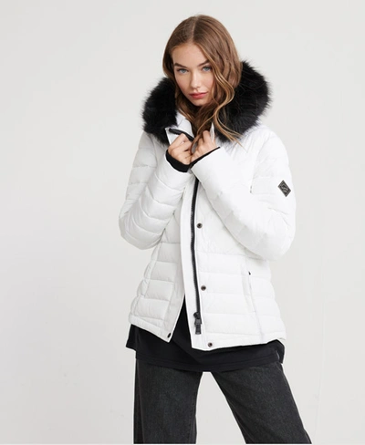 Superdry Icelandic Jacket In White