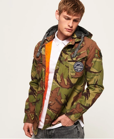 Superdry Military Storm Hooded Jacket In Green | ModeSens