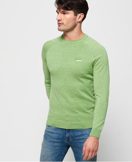orange label cotton crew