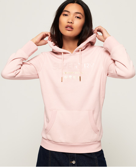 pink brand hoodie women's