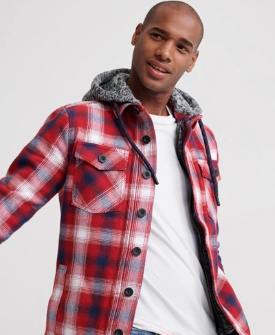 Superdry Everest Storm Hoodie In Red | ModeSens