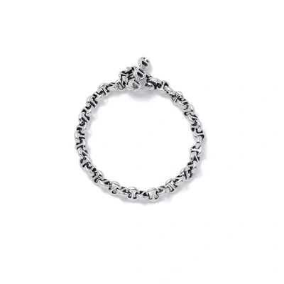 Hoorsenbuhs Open-link Sterling Silver Bracelet