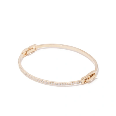 Sophie Ratner Slim Hinge Bracelet In Yellow Gold