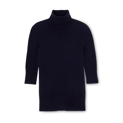 G. Label Leah Turtleneck Sweater In Navy