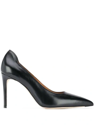 Victoria Beckham Vb 90 Leather Pumps In Black