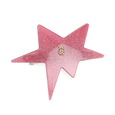 Ia Bon Star Clip – Pink Glitter