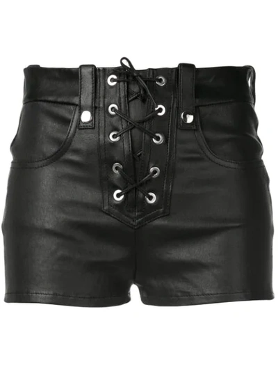 Manokhi Slim-fit Biker Shorts In Black
