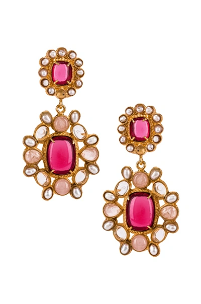 Christie Nicolaides Mirabella Earrings Pink