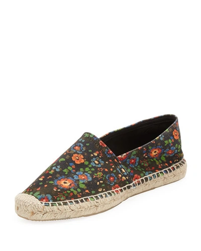 Isabel Marant Cana Floral-print Espadrille Flat, Multi In Multicolor