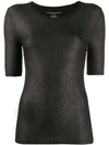 Majestic Camisa Knitted Top In Black