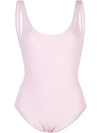 Solid & Striped The Anne-marie Quilted Swimsuit In Pink