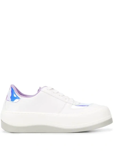 Joshua Sanders Chunky Lace-up Sneakers In White
