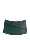 Aesther Ekme Accordion Clutch In Green