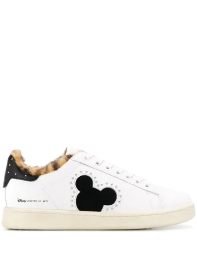 Moa Master Of Arts Mikey Detail Sneakers In White