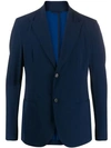 Hydrogen Cyber Single-breasted Blazer In Blue