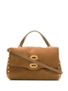 Zanellato Textured-effect Tote Bag In Brown