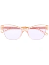 Chloé Oversized Sunglasses In Pink