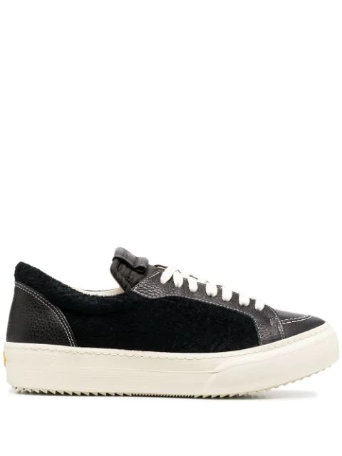 Rhude V1 Low-top Leather Sneakers In Black | ModeSens