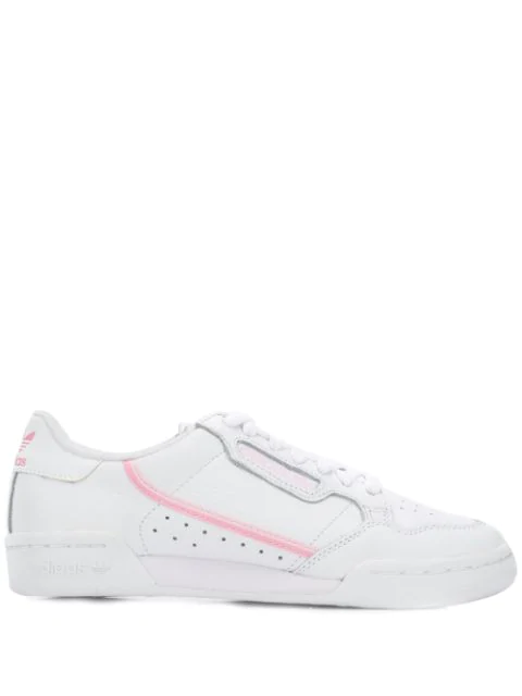 adidas originals – continental 80 – sneaker in weiß und rosa adidas originals – continental 80 – sneaker in weiß und rosa