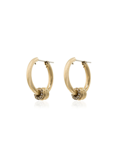 Spinelli Kilcollin Ara Yg Deux Hoop Earrings | Diamonds/yellow Gold