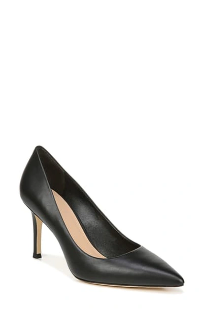 Via Spiga Women's Nikole Pointed Toe High-heel Pumps In Black Leather