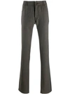 Canali Slim Fit Trousers In Brown