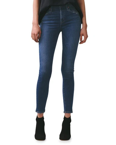 Agolde Sofie High-rise Ankle Jeans In Tame