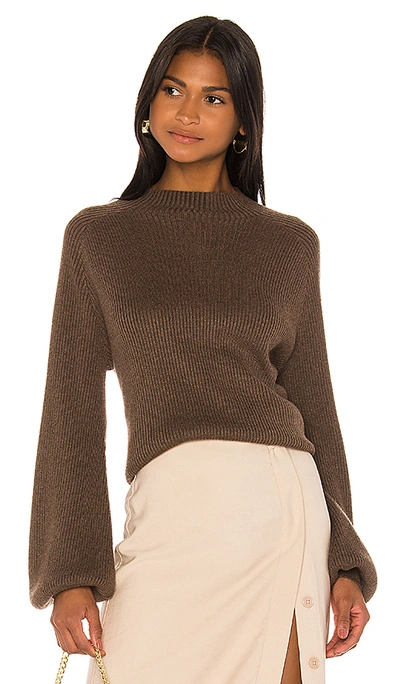 Song Of Style Casey Sweater In Brown