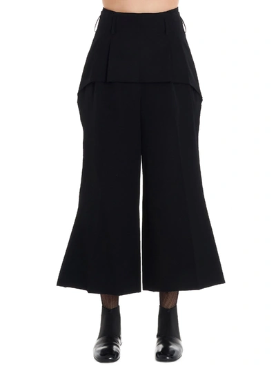 Comme Des Garçons Comme Des Gar Ons Women's Gdp0050511 Black Wool Pants