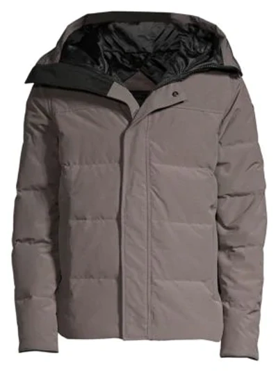 Canada Goose Macmillan Quilted Parka Black Label In Coastal Grey