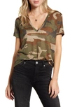 Rails Cara Printed Tee In Jungle Camo