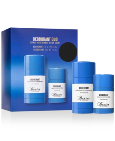 Baxter Of California Aluminum-free Deodorant Set