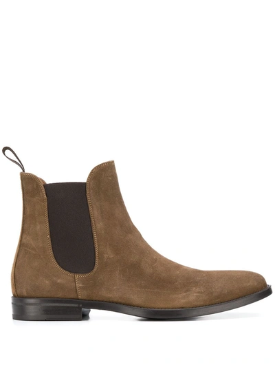 Scarosso Chelsea Boots In Brown