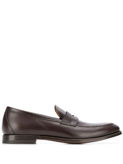 Scarosso Stefano Marrone Loafers In Brown