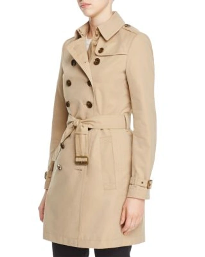 Burberry Crombrook Trench Coat In Honey | ModeSens