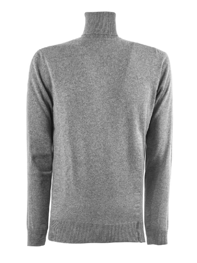 Kangra Grey Merino Wool Sweater In Grigio