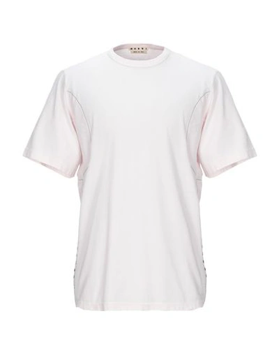 Marni T-shirts In Light Pink