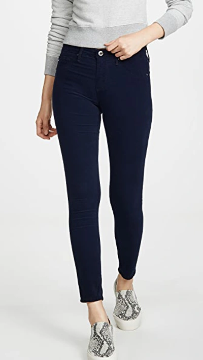 Ag 'prima' Corduroy Skinny Pants In Deep Trenches