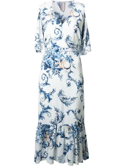 Antonio Marras Dropped Waist Dress In White