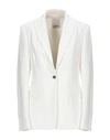 Pinko Suit Jackets In White