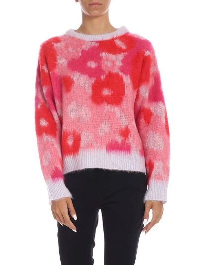 Pinko Sweater In Lilla/fuxia
